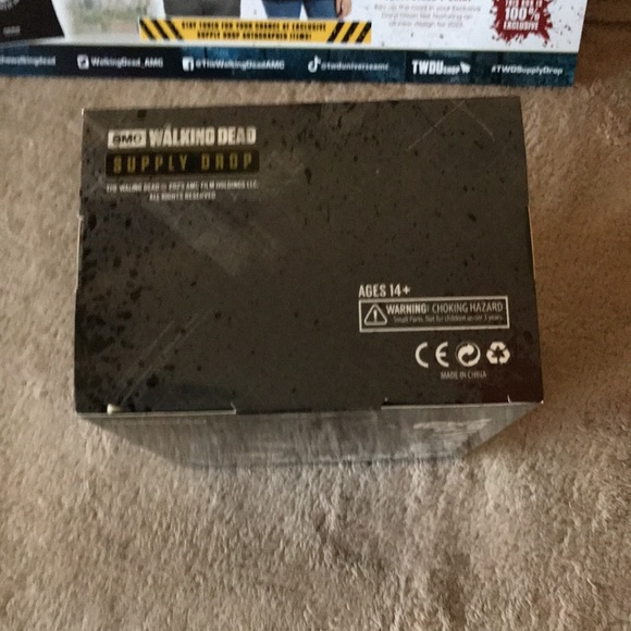 AMC The Walking Dead official Supply Drop Riot Walker Bobblehead New - Picture 12 of 12